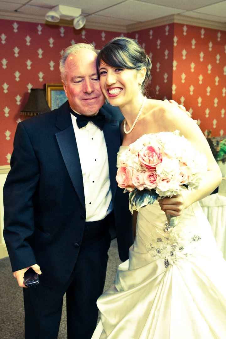 "First look" with your dad?