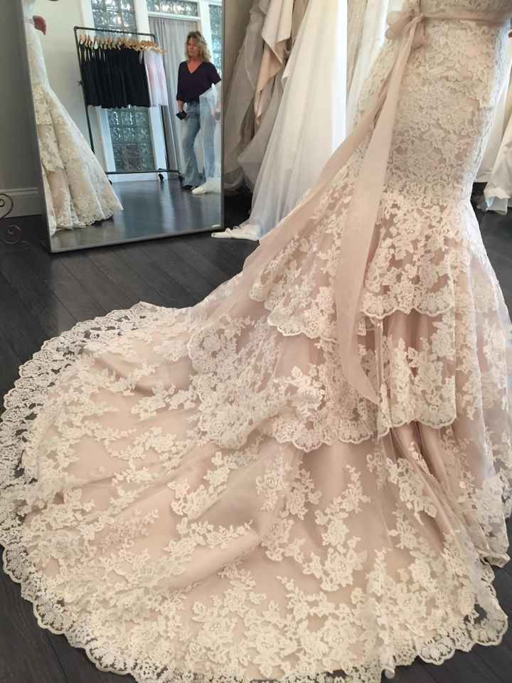 Show off your dress!!