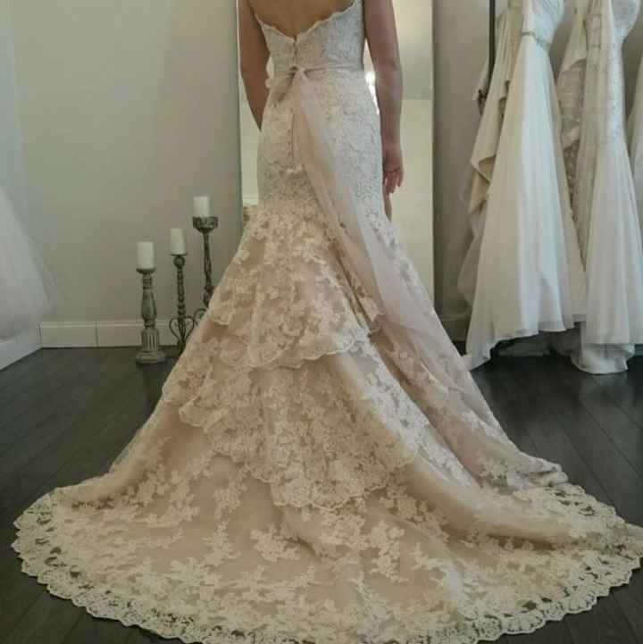 How long did your dress take to come in?