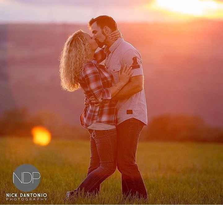 Engagement photo attire