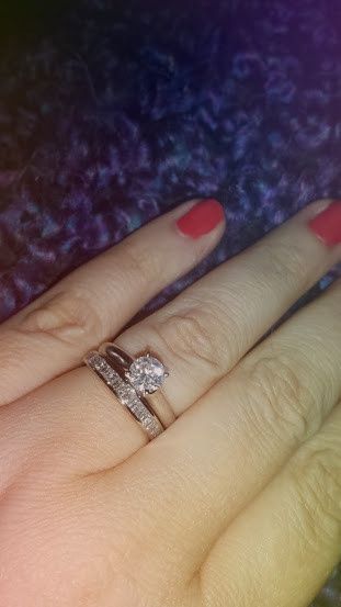 My wedding ring set