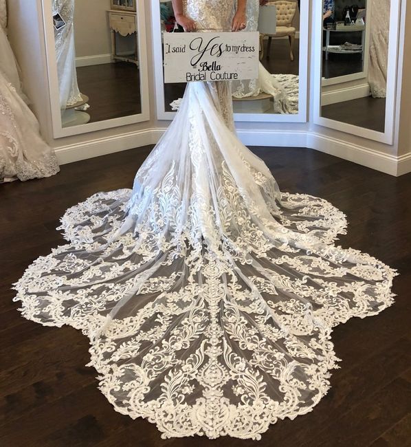 i said Yes to a Custom Martina Liana Dress! 5