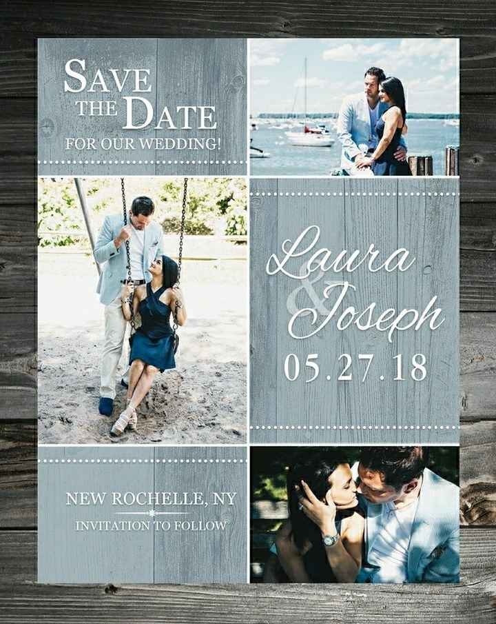 Obsessed with my Save the Dates!