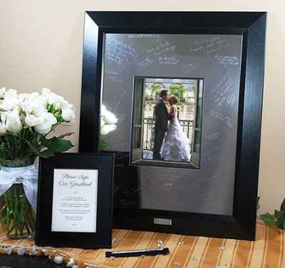 Our guestbook came!!! pics