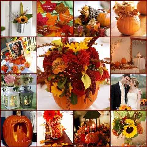 Fall Center Pieces
