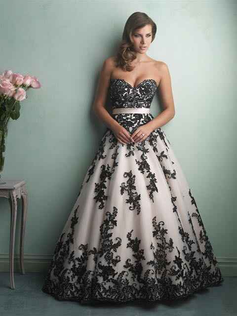  Black Wedding Dresses - 1