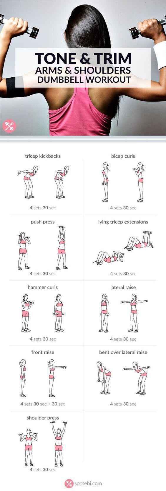 Exercises for Arms, Shoulders, and Backs - 1