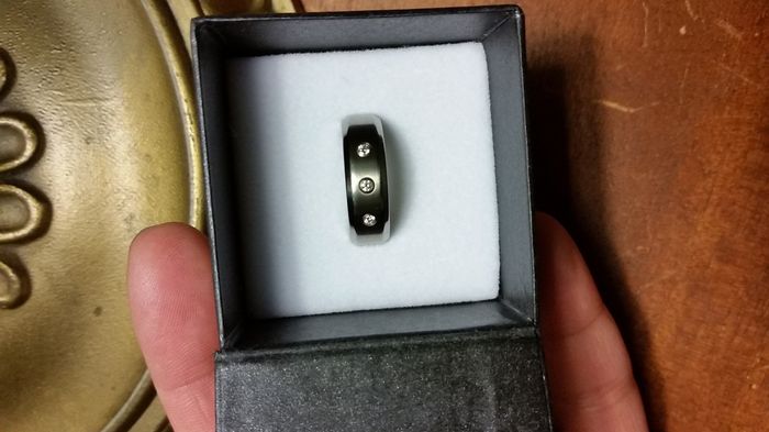 Show us your man's wedding band.