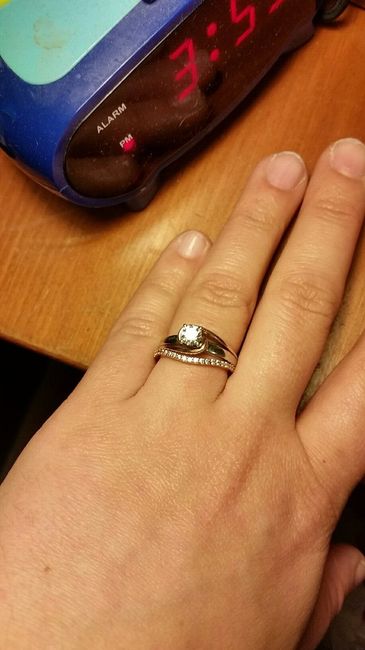 Wedding bands...check!