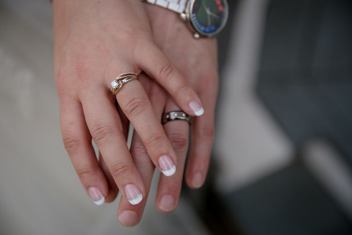 His ring arrived: I'll show mine if you show yours...