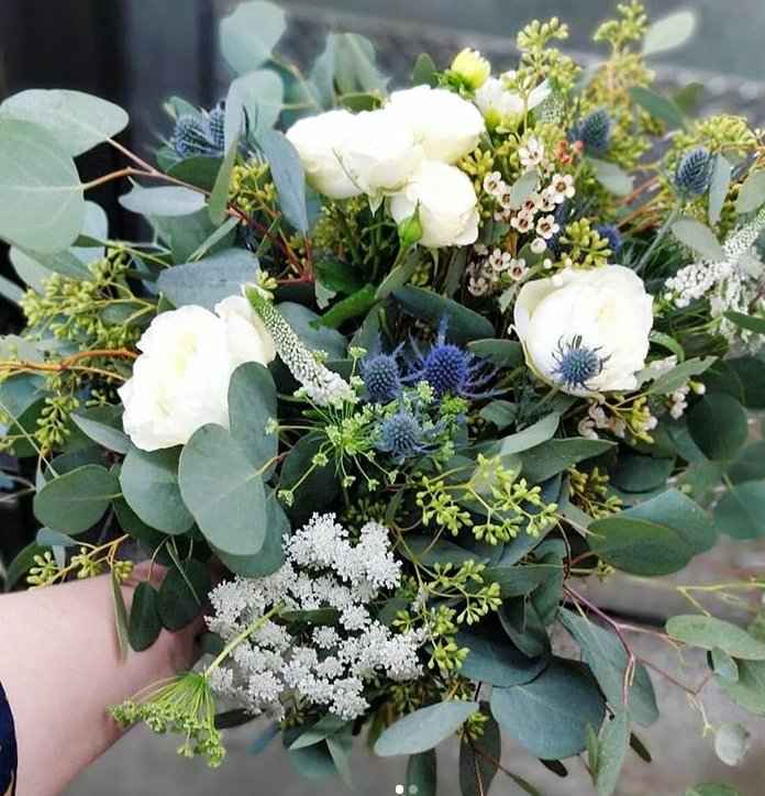 original inspiration for green and blue wedding  