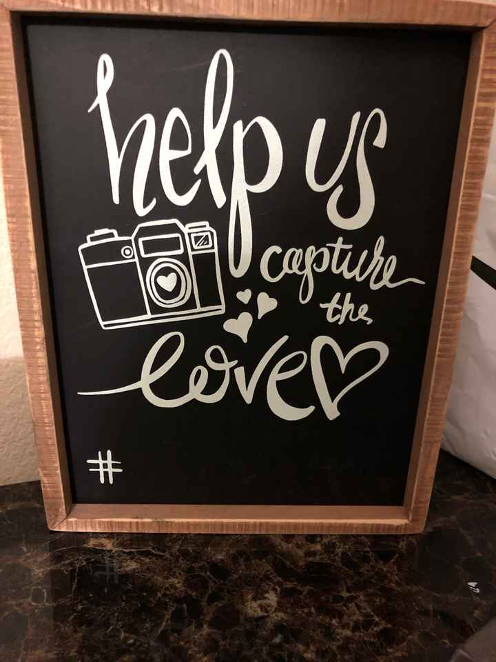 Need hashtag for the wedding! - 1