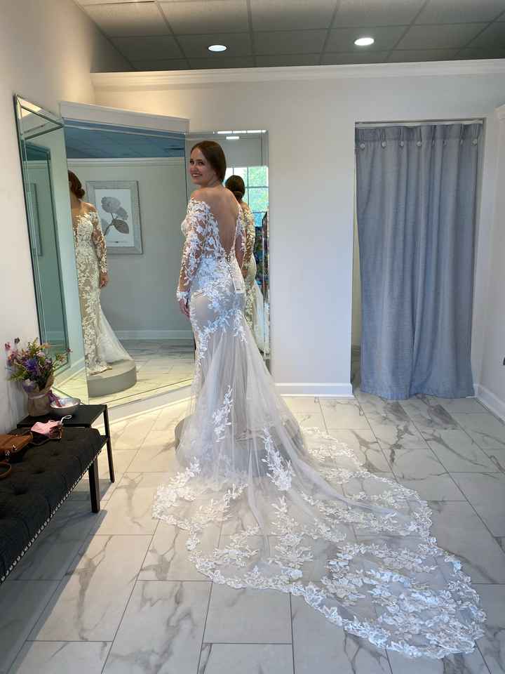 Hair up or down? Dress pictures included! - 1