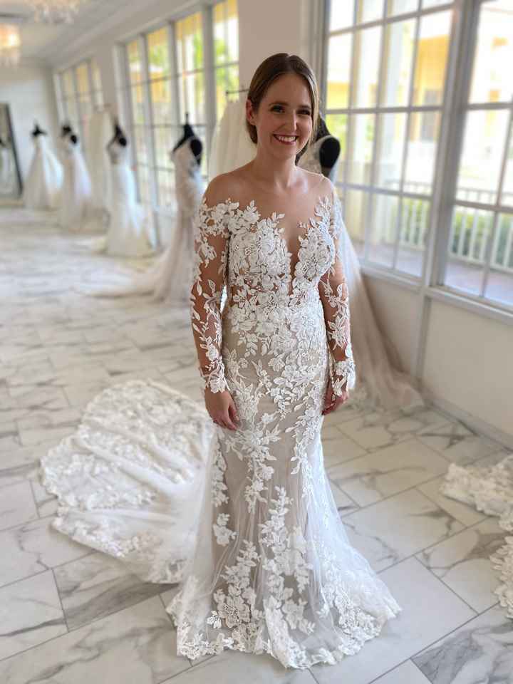 Hair up or down? Dress pictures included! - 1