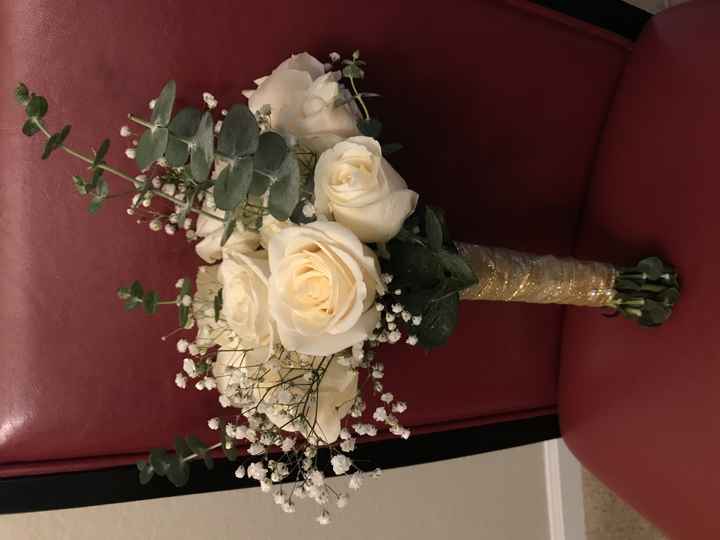 Practice bouquet & boutonnière - what do you think?