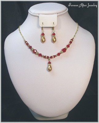 BMs dress and jewelry