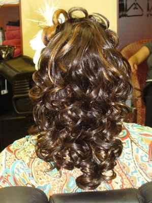 Hair and makeup trial