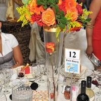 Post your reception centerpieces