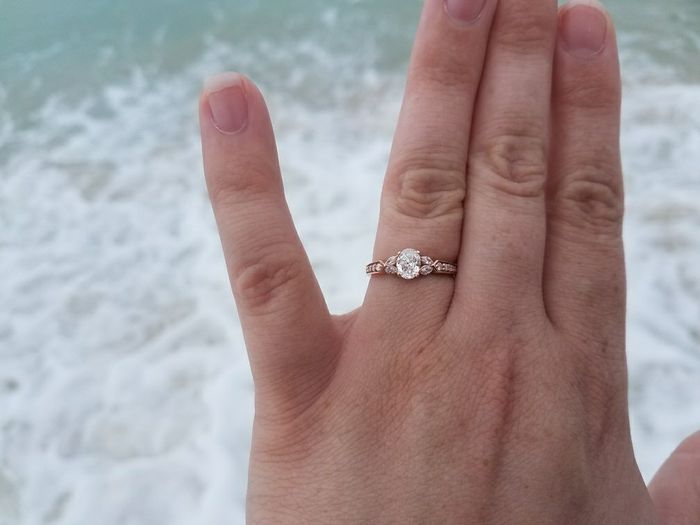 SHOW OFF YOUR RINGS LADIES!! I wanna see that bling!!!