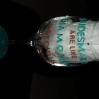 painting wine glasses