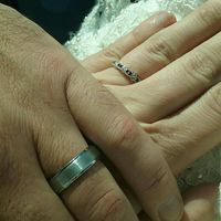 Wedding rings! Let's see them!