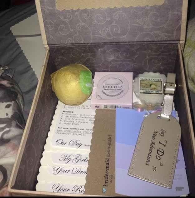 Bridesmaid proposal boxes DONE