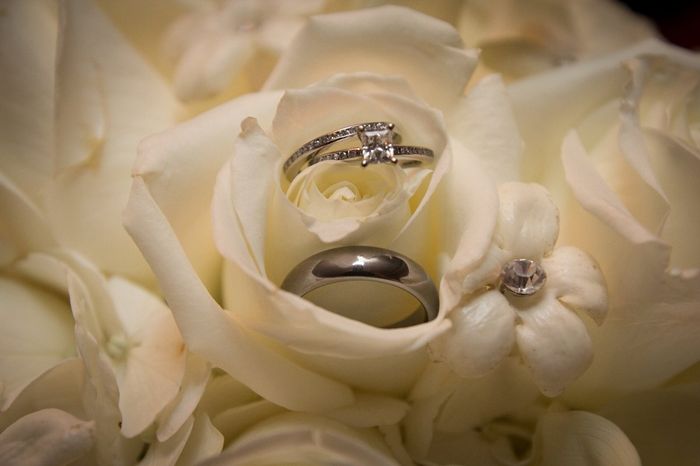 I'd love to see everyone's engagment rings.
