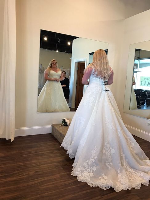 Plus size bride