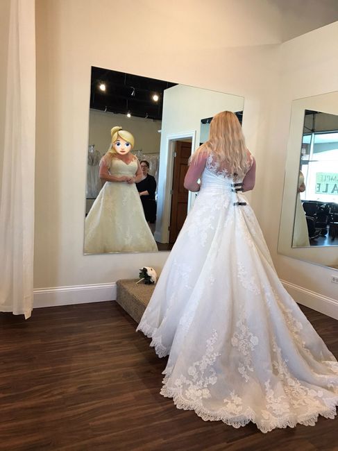 Let's see your wedding dresses.