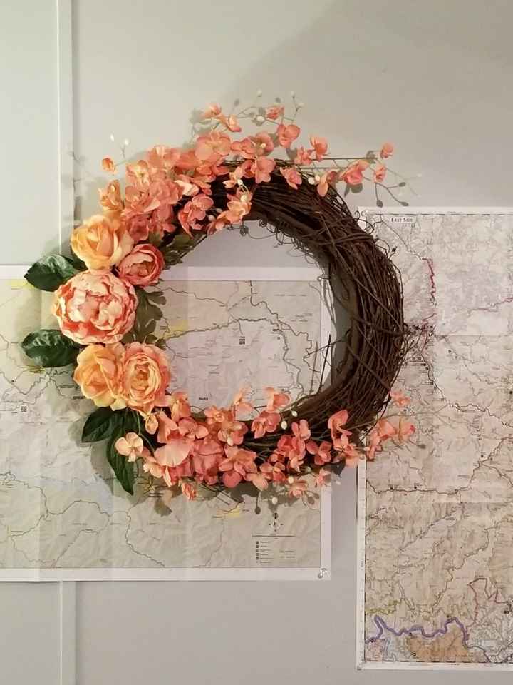  Made my first Wreath fir the wedding - 1
