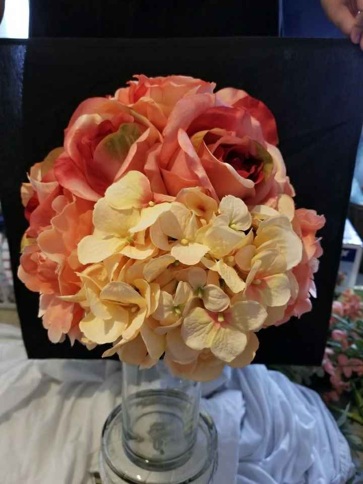 Artificial Flower pieces for tables...diy - 1
