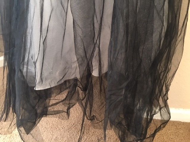 Bottom of dress