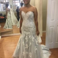 Colored wedding dress, anyone?