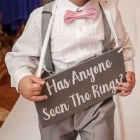 Opinions Welcome: Ring Bearer Sign - 2