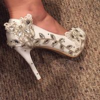 Would love to see everyone's bridal shoes?