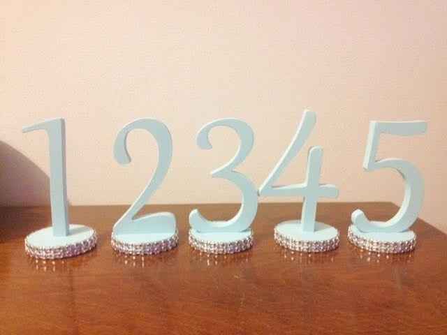 Table numbers! Show me yours!!