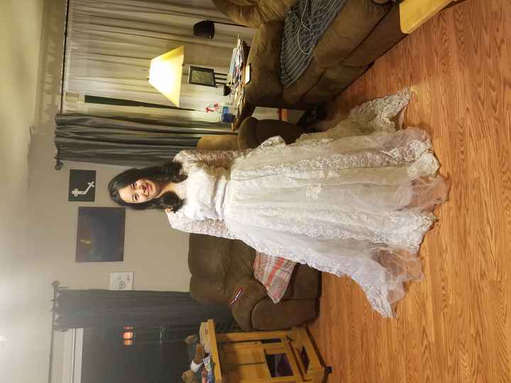 Revamping Grandma's Wedding Dress