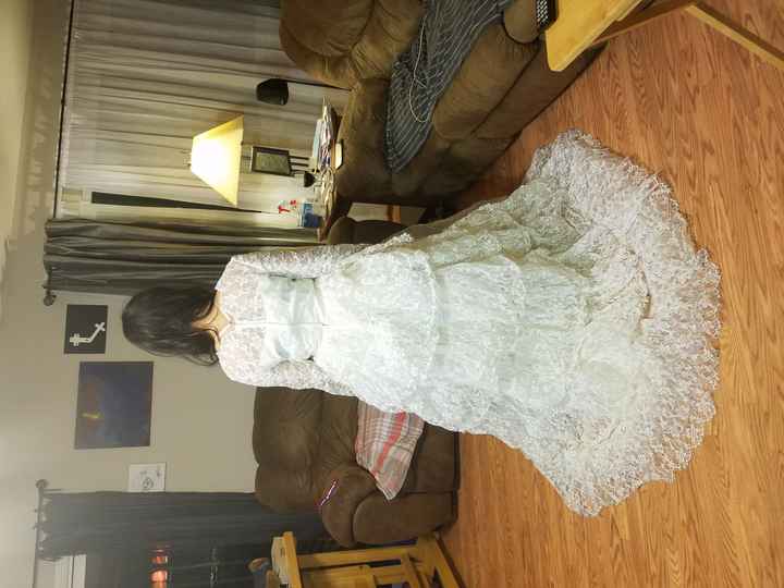 Revamping Grandma's Wedding Dress