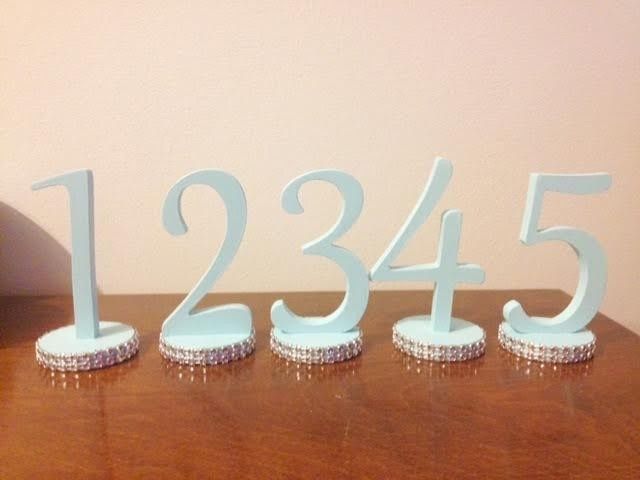 Table numbers! Show me yours!!