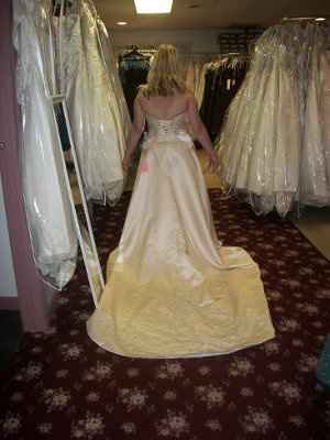 i wanna see your dress!!!