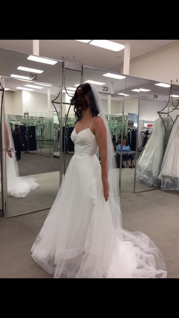 Front of dress
