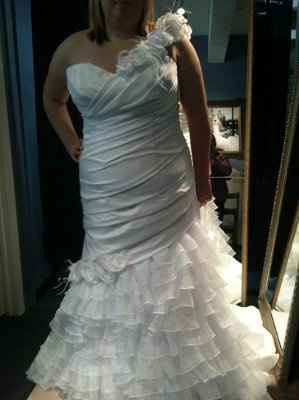 My Dress came in today!!! PICS