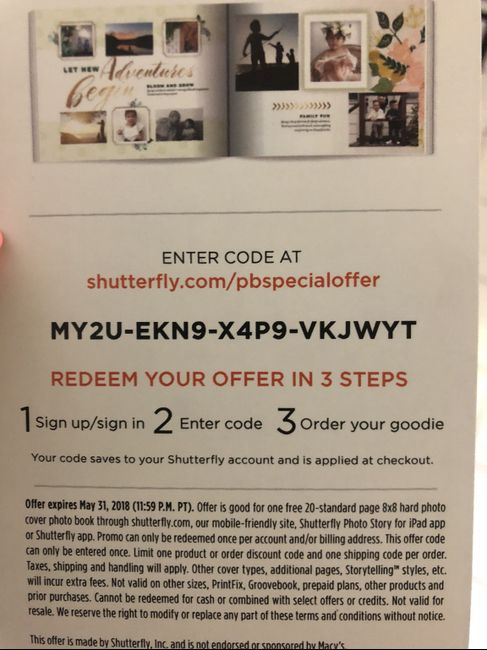 Shutterfly Promo Code? 2