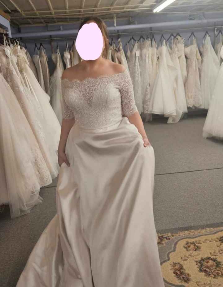 Is the dress i chose outdated? - 1