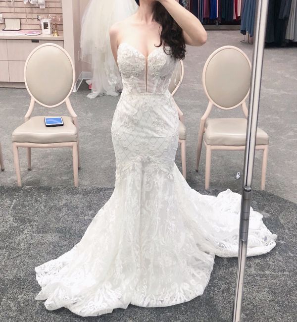 Mermaid/trumpet wedding gowns! 1