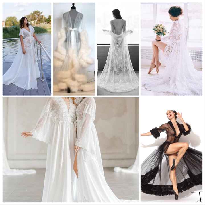 Looking for robe with train. - 1