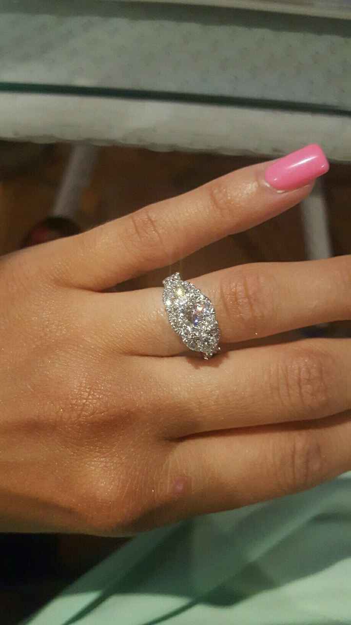 Let's see those beautiful rings lady's!