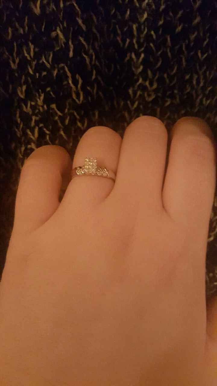 Engagement ring/wedding ring