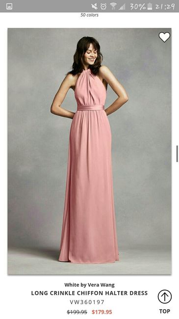 Dusty Rose Bridesmaid Dresses