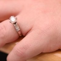 Let's see your fancy, ring in a flower photos!